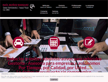 Tablet Screenshot of gestoriademadrid.com